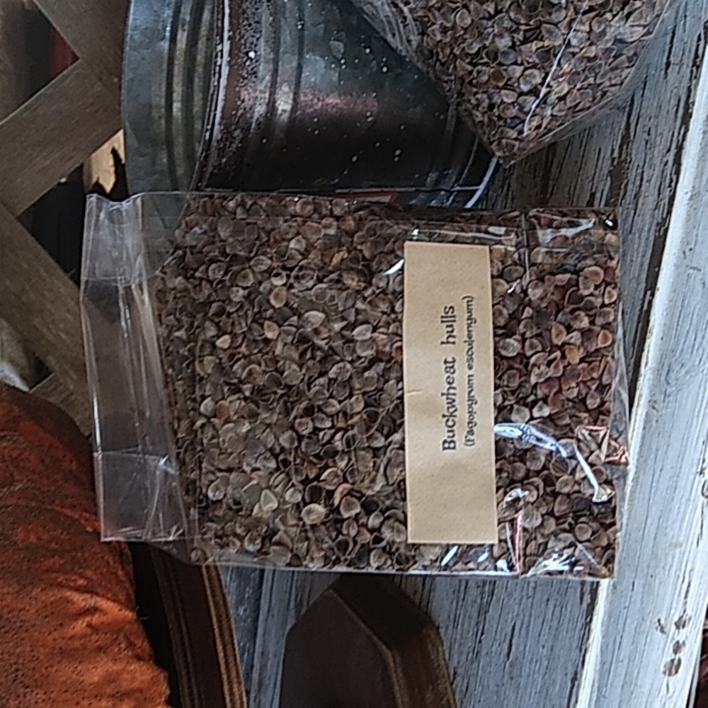 Buckwheat hulls